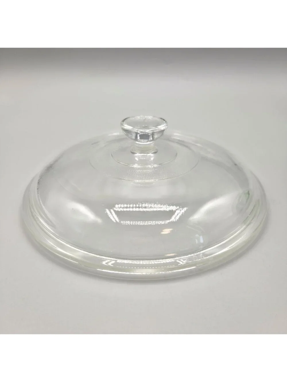 Vintage Pyrex 406 Clear Glass Replacement Lid 7.25